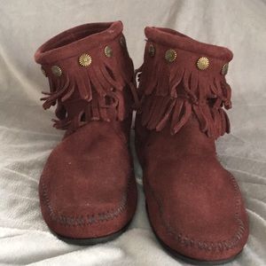 Minnetonka moccasin ankle boots